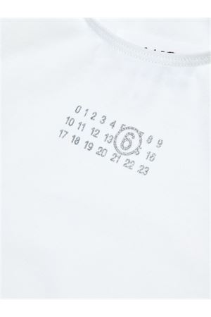 body in cotone bianco MAISON MARGIELA KIDS | M60662MM03PM6102